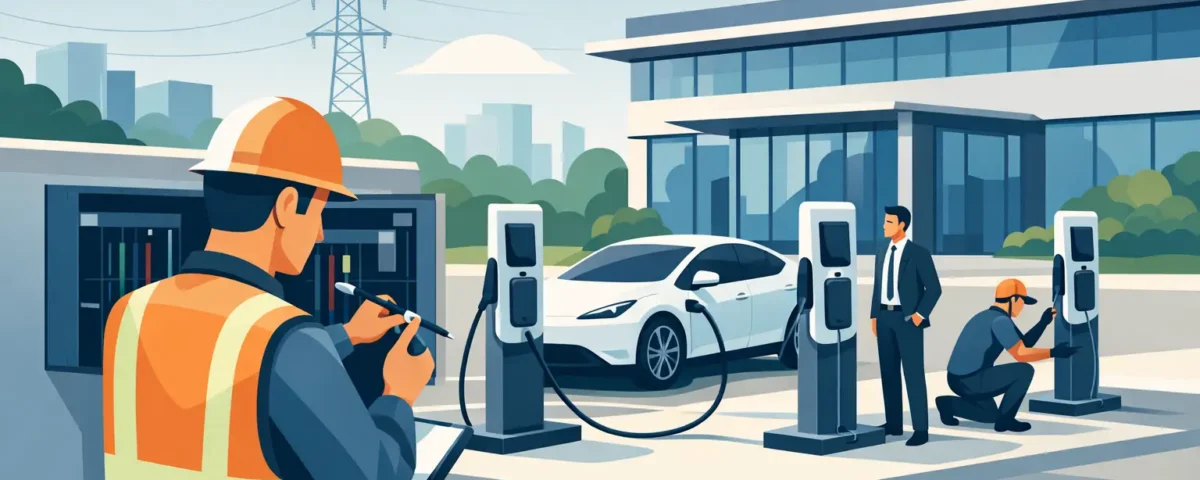 Commercial EV Charger Installation That Works