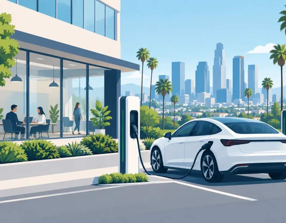 Los Angeles Office Charging for EV-Ready Workplaces